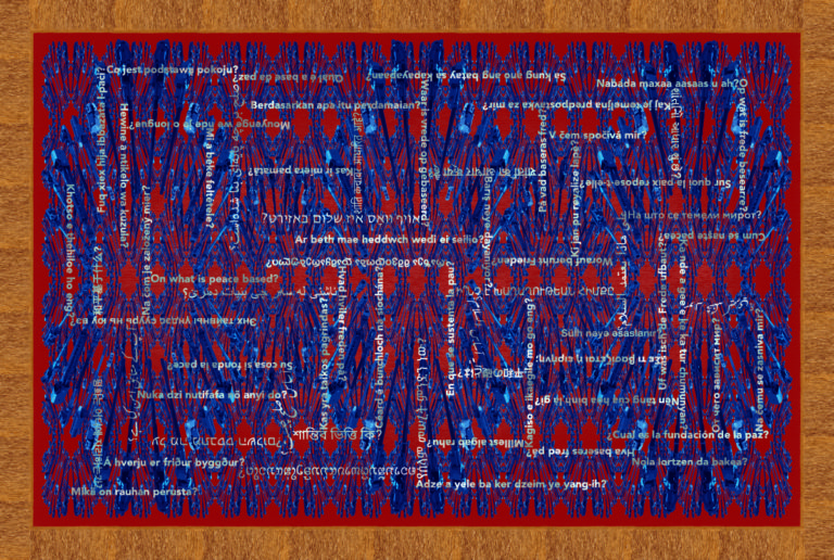 Peace Rug Resolution Peace Rug (On what is peace based?) – Stephanie Hanna